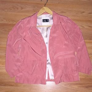 Pink blazer